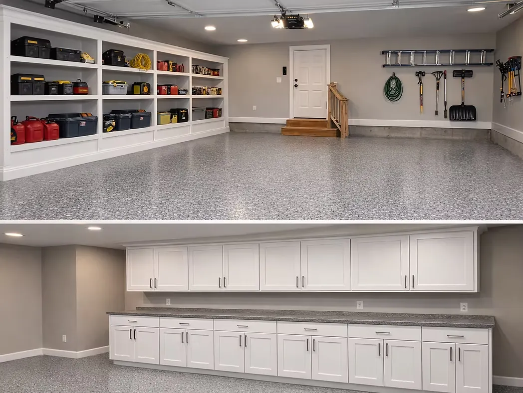 Garage and basement storage solution by Mainers near Scarborough ME