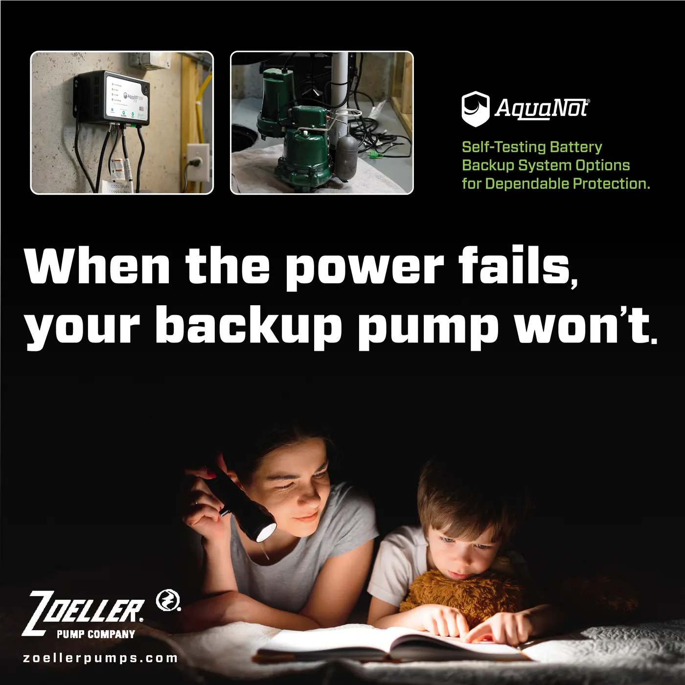 Sump pump battery backup system options for Scarborough ME homes